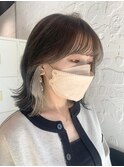 ダブルカラーホワイトベージュカラーケアブリーチハイトーン韓国