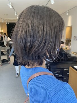 トリート 浦安店(TREAT) ボブレイヤー×ダークグレージュ