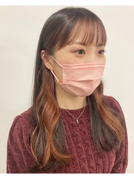 コト 福井大和田店(coto) 福井　大和田　インナーカラー　ピンクベージュ　可愛い　20代