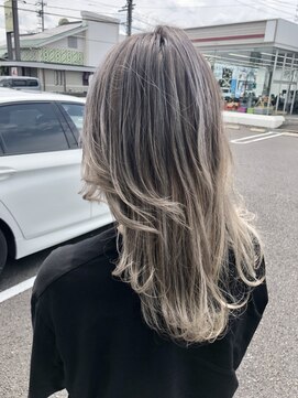 クレーヌ(CREINE) ハイライトカラーグレージュベージュケアブリーチ10代20代30代