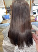 髪質改善/ロング/酸熱トリートメント/艶カラー/髪質改善カラー