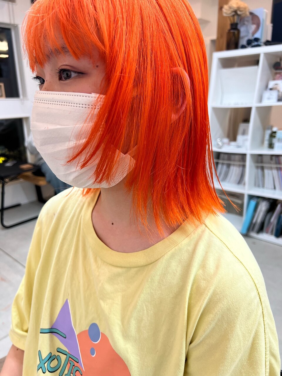 ケアブリーチマンダリンオレンジカラー：L181262318｜グリ(GURI)のヘア