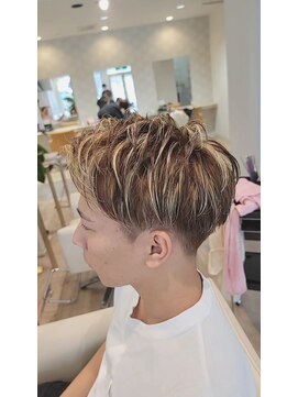 ヘアーサロンハラダ 島田店(HAIR SALON Harada ) メンズハイライトカラー