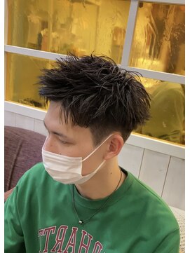 サロンドリゼット(SALON DE RISETTE) スパイキーショート　メンズヘア
