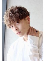 ロミーオム 本厚木(ROMMY. Homme)&nbsp;ROMMY./くせ毛風パーマ/くせ毛◎ソフトツーブロックマッシュ