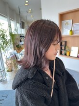 ティーズヘアー(T's HAIR) 外ハネボブ