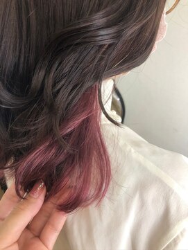 クプア 柏(kupua) エアリーロング/切りっぱなしボブ/ピンクブラウン/美髪[柏駅]