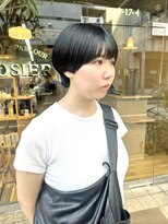 ロジエ(ROSIER) 丸みショートマッシュショート前髪あり