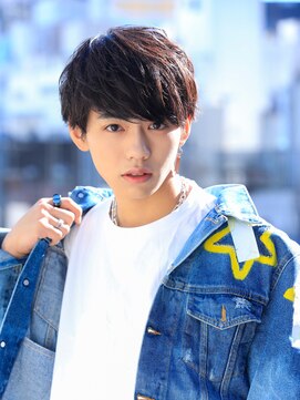 ララルーモ 渋谷公園通り店(LaLarOomo) 爽やかツーブロック韓国マッシュショート