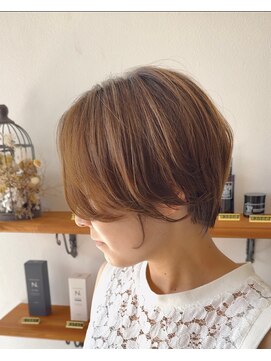 ルヴェール 茜部店(LeVert) 大人かっこいい前下がりショートボブ