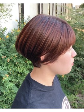 ルプラ ガーデン(le-pla garden) マッシュショート/ショートボブ/ブラウン/ベージュ/豊橋/豊川
