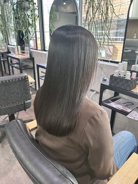 ゼスト クレス(ZEST Cres) 【立川CRES吉岡俊】酸性ストレート　髪質改善