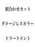 似合わせカット＋カラー＋トリートメント【※19時30分以降は＋1000円】