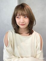 エル 北千住(elu)&nbsp;バブみレイヤー_メルティカラーフェミニンロング似合わせカット