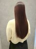 【乾かすだけで艶髪に！】似合わせカット＋縮毛矯正　￥19800