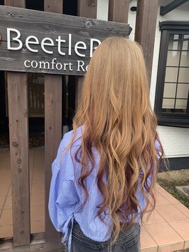 ビートル ビーワン(Beetle B1) この夏にもピッタリのチラっと映えるインナーカラー