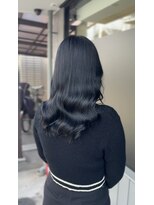 スリーク バイ ロイ 円町本店(sleek by roy)&nbsp;アッシュブラックと髪質改善。