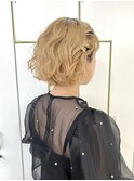 ヘアセット/ボブパーマ風アレンジ