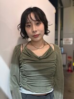 ボヌール オオサカ(Bonheur OSAKA) 洗練されたシルエットボブパーマ【Minami】