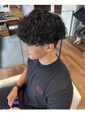 波巻きスパイラルパーマ