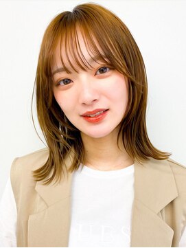 オルクドゥ(Orque deux) 30代40代◎髪質改善カラー♪外ハネミディアムボブ×小顔レイヤー