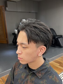 ザデイトウキョウ 表参道 青山(THE DAY TOKYO) センターパート/メンズカット/大人メンズ