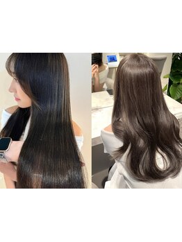 【艶髪変身】カット＋巻ける縮毛矯正 ￥29800→￥18800/思い通りのヘアスタイルを実現できるストレート◎
