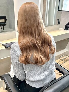 セントラル 三宮店(central) ハイベージュ/韓国/ケアブリーチ/ダブルカラー/髪質改善