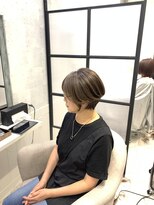 イーズ バイ インス(Yeeee.s by INCE)&nbsp;白髪ぼかし/白髪改善カラー/ショート/透明感カラー/脱白髪染め