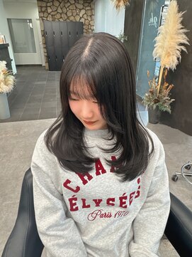 ガルボヘアー 桟橋店(garbo hair) 高知 艶髪 大人可愛い 韓国風 20代30代40代