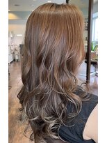 モンド(monde) ロングウェーブレイヤーカット/ハイライト