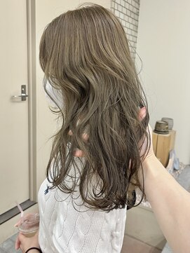 パークレーン アイス イヴェン(park lane ICI yeven) ブリーチなし　赤み消し　秋オリーブベージュ　/akari