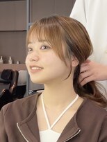 ビューエヒメ(VIEW EHIME)&nbsp;小顔黒髪レイヤーカット×アッシュカラー20代30代40代