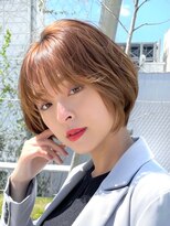 アマトウキョウスマートサロン(AMA TOKYO×Smart Salon)&nbsp;韓国風巻き　小顔ショート　ハンサムショート