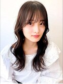 20代レイヤーカット◎韓国風くびれ小顔艶髪×透明感アッシュ