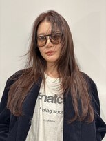 ネスト(NEST)&nbsp;ミディアムレイヤーカット/透明感ブラウン