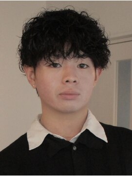 トッド(tod) センターパート色気パーマメンズパーマシャドウパーマ名古屋眉毛