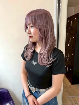 ブリックバイブレイス 千葉 千葉中央(brick by brace) 千葉駅/着物ヘア/大人ガーリー/ダークアッシュ/似合わせカット