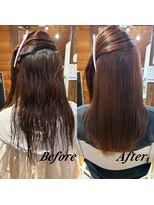 クレエ ヘアー デザイン(creer hair design)&nbsp;髪質改善ナチュラルストレートロングヘア大人可愛い美シルエット