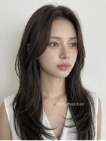 エレノア トーキョー 恵比寿(ELEANOAH TOKYO)&nbsp;ひし形韓国前髪　レイヤーカット　顔周り