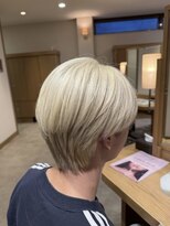 ユウヘアー 石川橋店(U Hair)&nbsp;ハイトーン　センターパート
