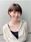 ボブ/青山美容院/オリーブ/髪質改善