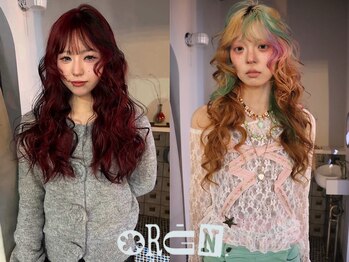 オルン(ORGN.)の写真/【大須/上前津】1人1人のこだわりのスタイルを提案。考え尽くされたデザインで周りと違ったヘアカラーを。