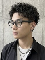 ヘッドストック(HEAD STOCK) アクティブショートスパイキーパーマアップバング短髪パーマ