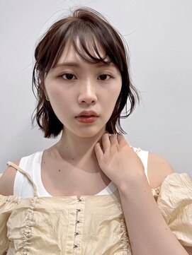 ザビー(THE B) 本八幡×切りっぱなしボブ×ニュアンスウェーブ
