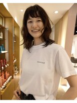 ビファインイーハアヴェダ(Befine e-ha AVEDA)&nbsp;ミディアムレイヤーの柔らかラフパーマ
