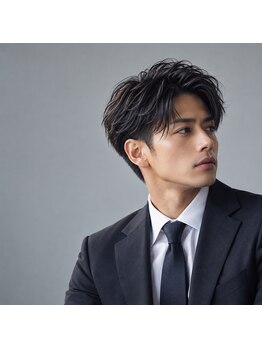 ディアマン(Diamant)の写真/スーツが似合う男に！ビジネスマンからの支持率◎メンズStyleを極めたベテランStylistによるカットが人気！