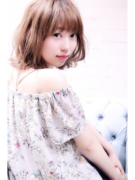 ホラン(HoLan) Holan☆外人風ルーズカールxミルクティーベージュカラー♪