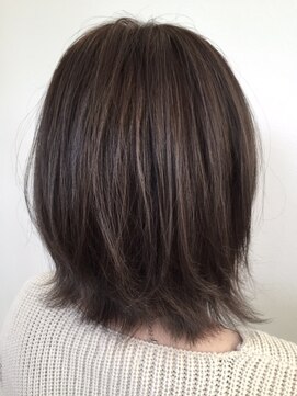 アーツヘアー JR上熊本駅店(ARTS@HAIR) ∇切りっぱなしボブ×3DグレージュΔ