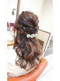 【neolive cino】華やかハーフアップヘアアレンジ☆
